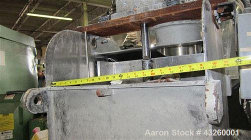 Used- Stainless Steel AMK Ram Fed Extruder