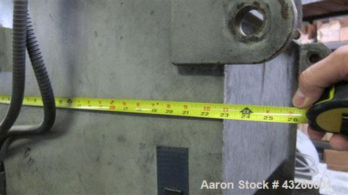Used Stainless Steel AMK Ram Fed Extruder