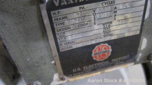 Used Stainless Steel AMK Ram Fed Extruder