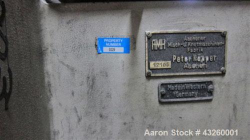 Used Stainless Steel AMK Ram Fed Extruder