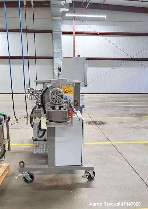Used Baker Perkins MP24 Twin Screw Extruder with Chiller, PLC Controls & Spare Parts – Built 2015