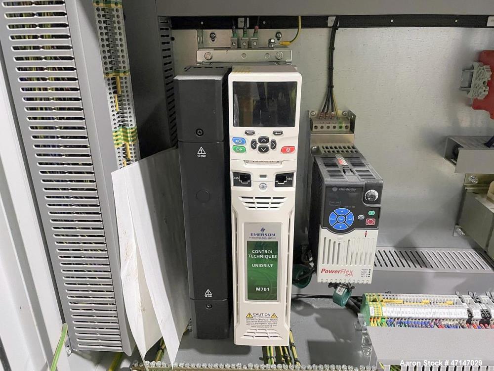 Used Baker Perkins MP24 Twin Screw Extruder with Chiller, PLC Controls & Spare Parts – Built 2015