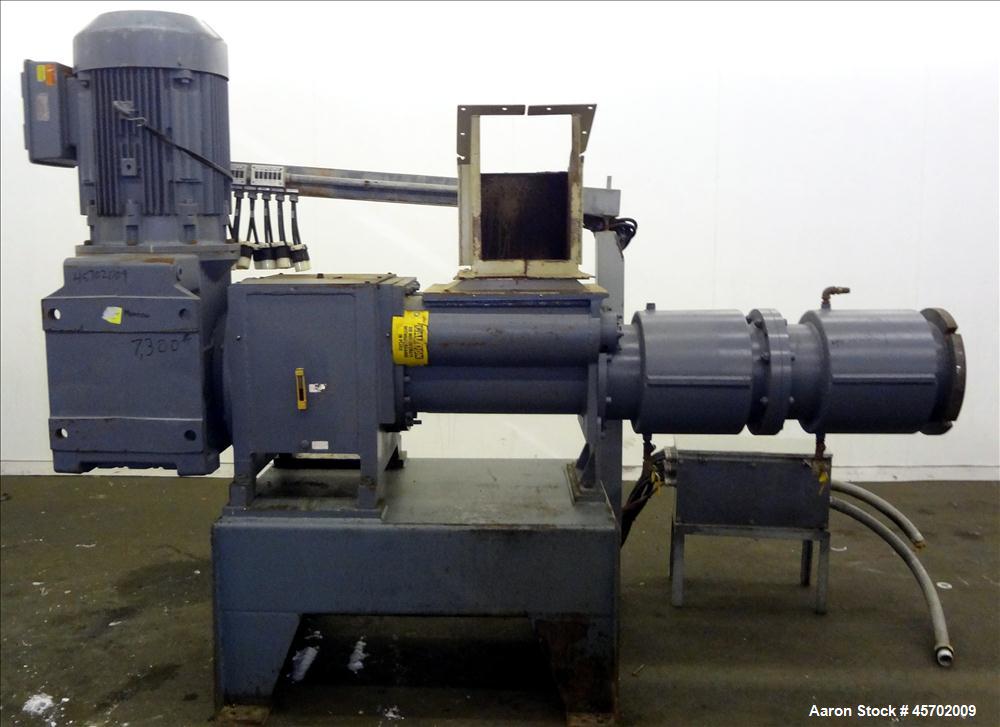 Used- Bonnot Co. Model 10 EXT (Twin) Screw Extruder