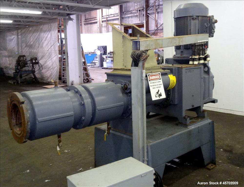 Used- Bonnot Co. Model 10 EXT (Twin) Screw Extruder