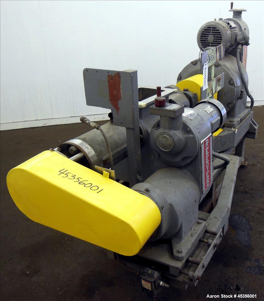 Used Bonnot Extruder, Model 4". Approximately 4"