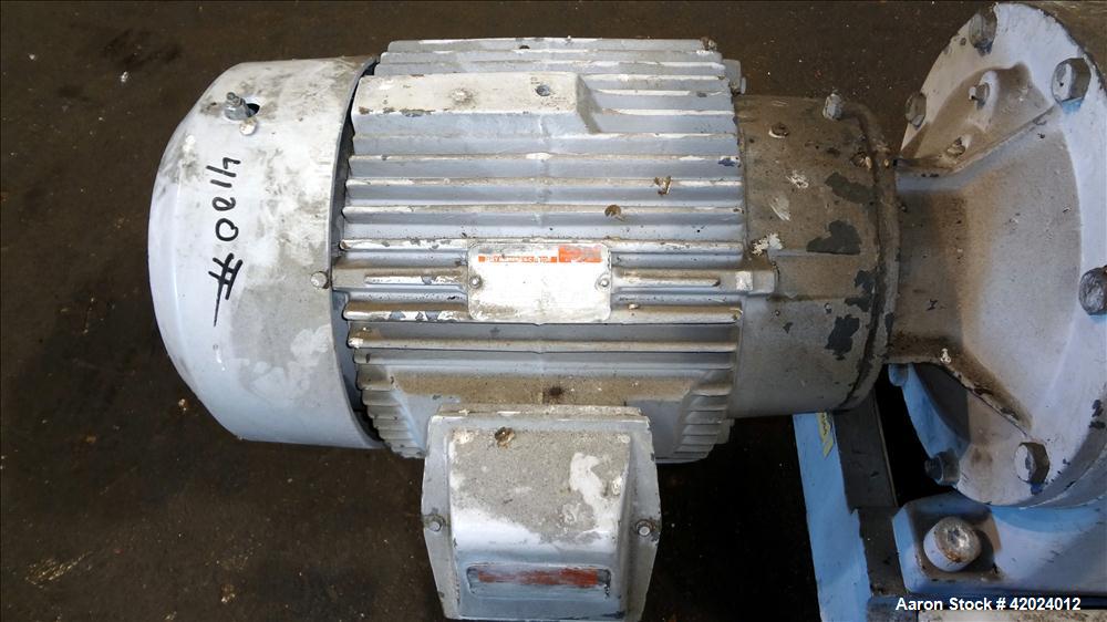 Used Stainless Steel Bonnot Extruder, Model 8-10-1/2