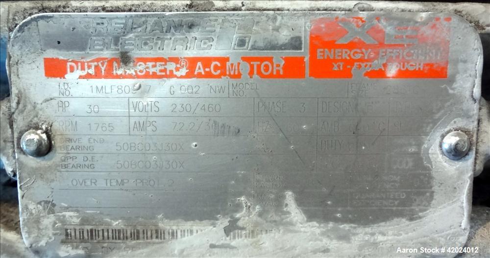 Used Stainless Steel Bonnot Extruder, Model 8-10-1/2