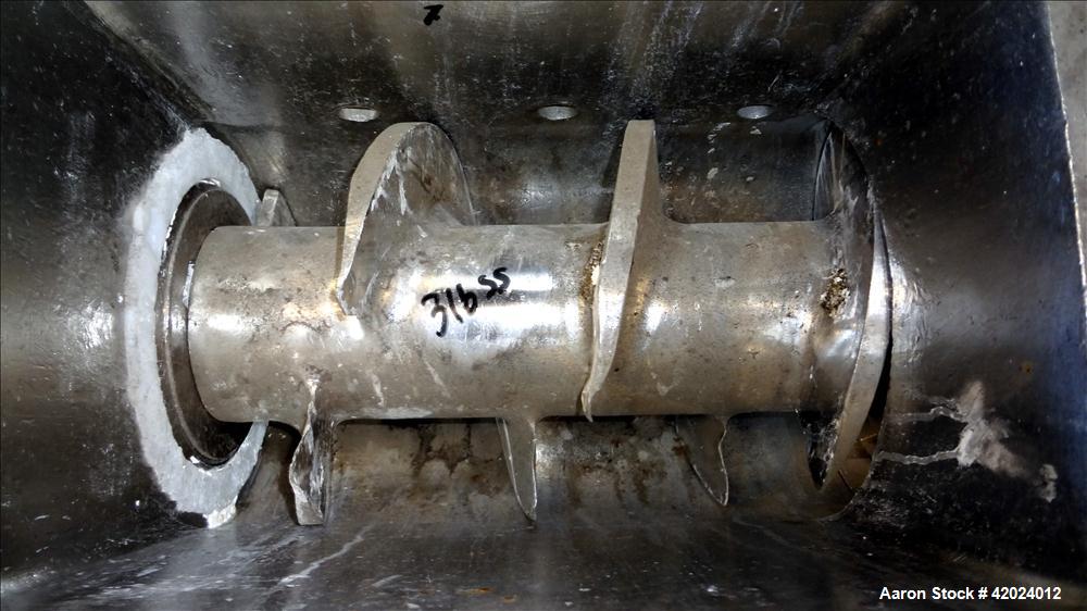Used Stainless Steel Bonnot Extruder, Model 8-10-1/2