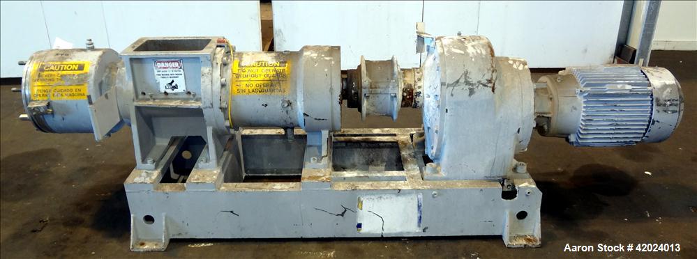 Used Stainless Steel Bonnot Extruder, Model 8