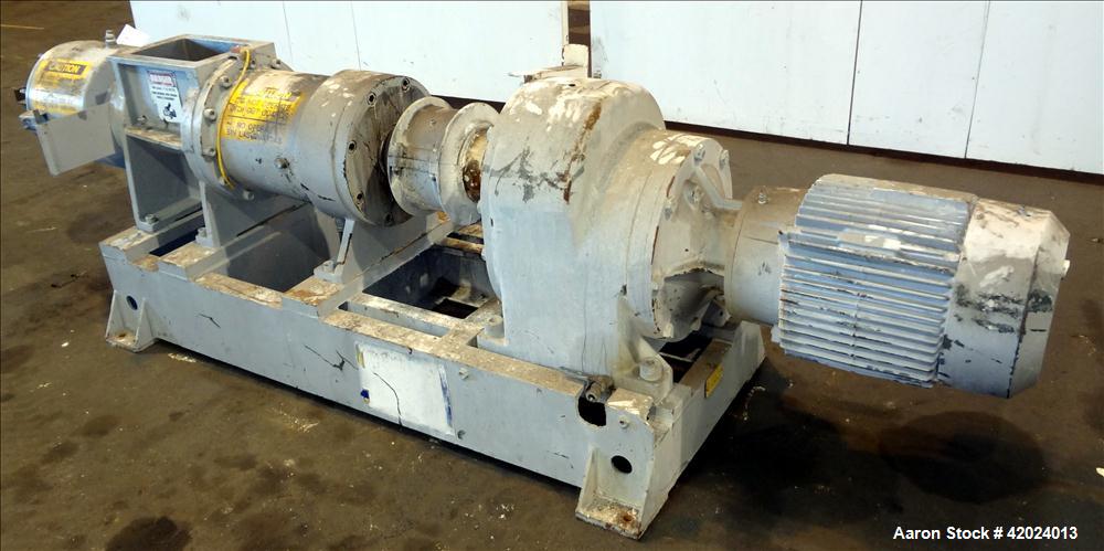 Used Stainless Steel Bonnot Extruder, Model 8