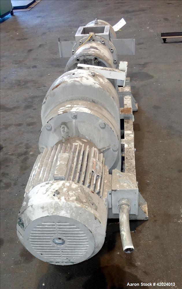 Used Stainless Steel Bonnot Extruder, Model 8
