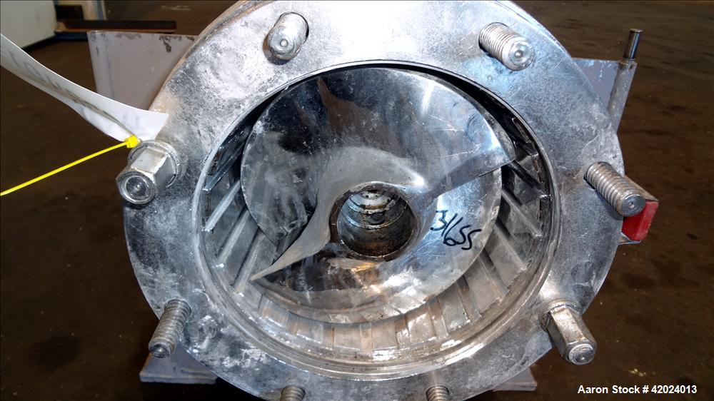 Used Stainless Steel Bonnot Extruder, Model 8