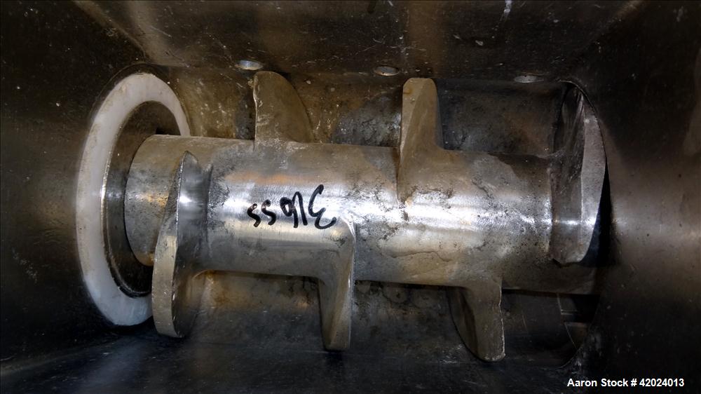 Used Stainless Steel Bonnot Extruder, Model 8