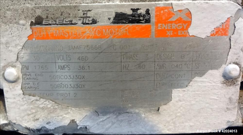 Used Stainless Steel Bonnot Extruder, Model 8