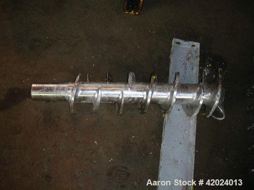 Used Stainless Steel Bonnot Extruder, Model 8