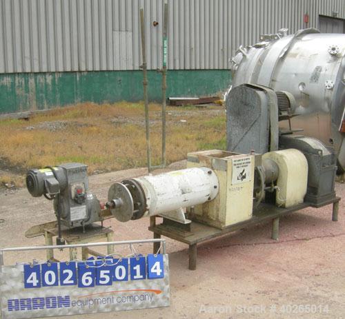 Used Bonnot Extruder, Model 8, Carbon Steel. Approximately 8