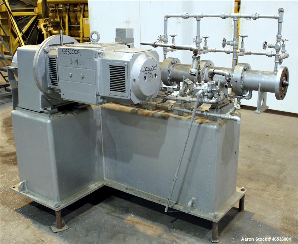 Used Bonnot Extruder, 304 Stainless Steel