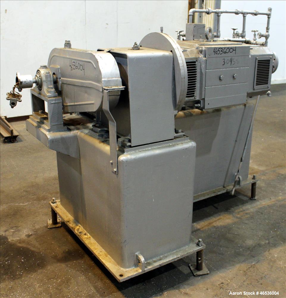 Used Bonnot Extruder, 304 Stainless Steel