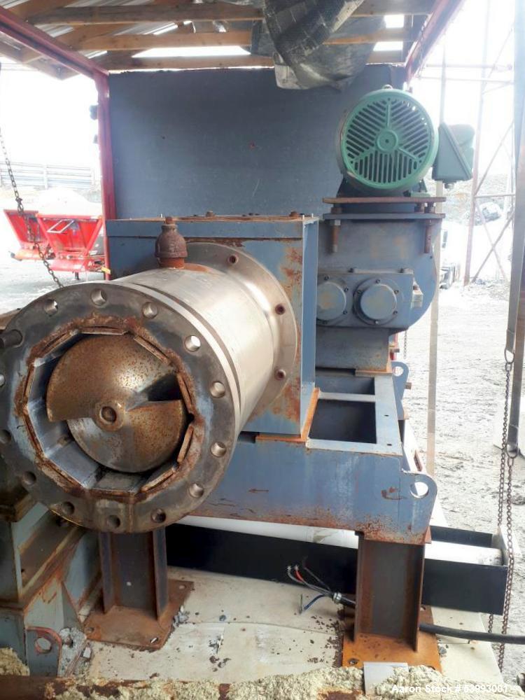 Bonnot Co. 12" Extruder – 40 HP Jacketed Grooved Barrel Industrial Screw Extruder