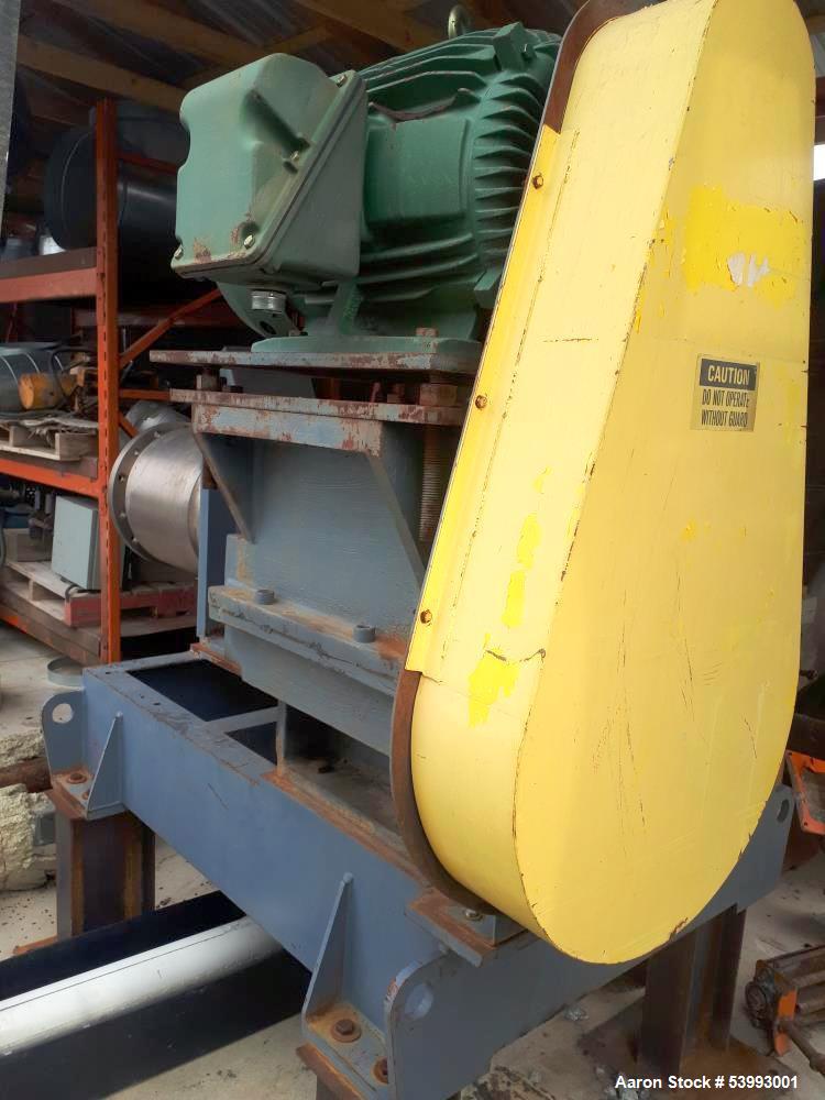 Bonnot Co. 12" Extruder – 40 HP Jacketed Grooved Barrel Industrial Screw Extruder