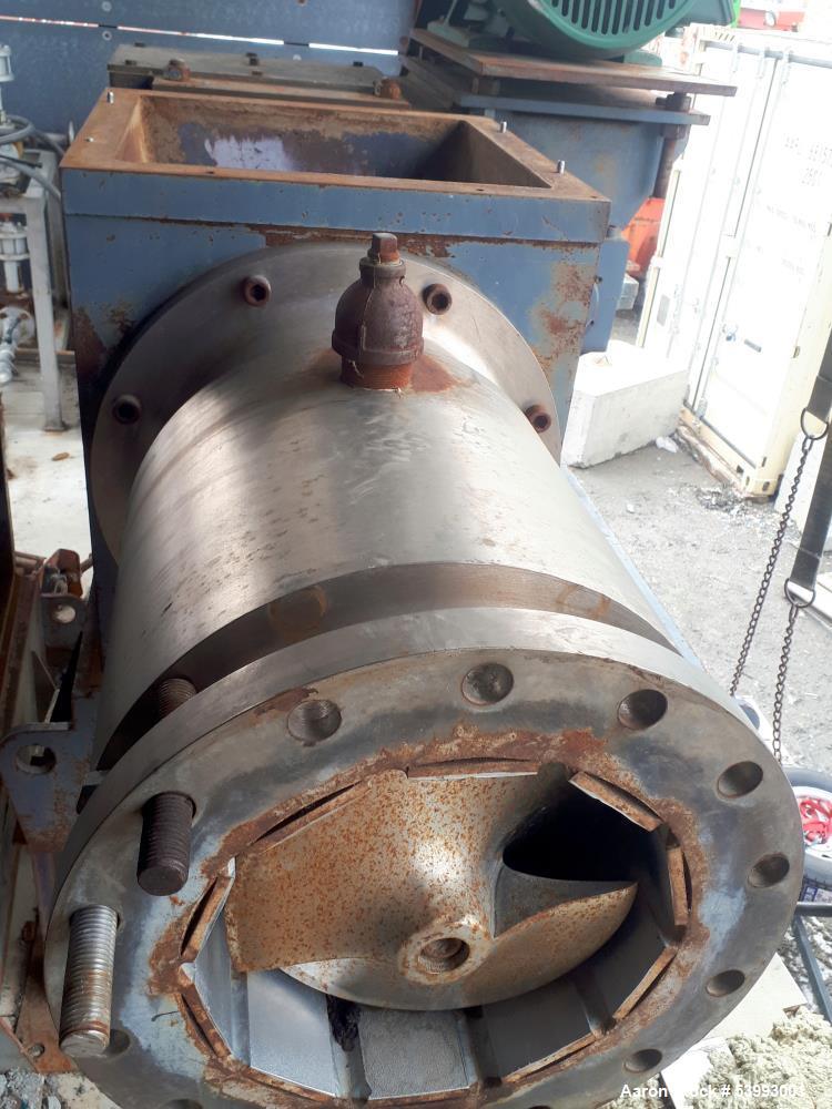 Bonnot Co. 12" Extruder – 40 HP Jacketed Grooved Barrel Industrial Screw Extruder
