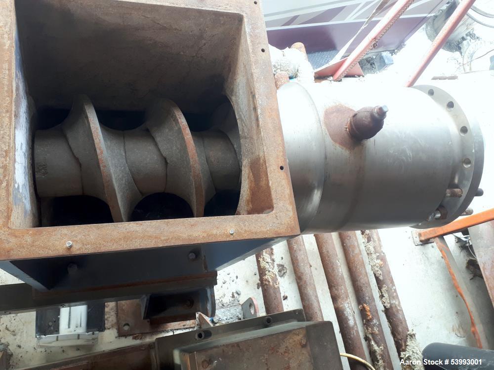 Bonnot Co. 12" Extruder – 40 HP Jacketed Grooved Barrel Industrial Screw Extruder