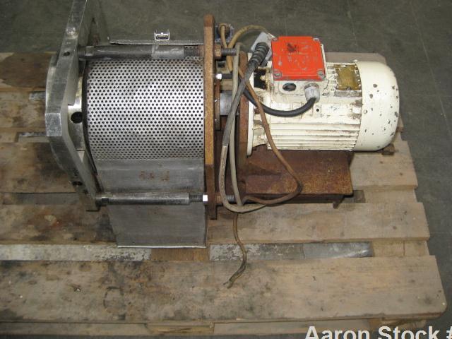 Used Clextral BC82 Twin Screw Food Cooking Extruder, built 1988. Stainless steel on contact parts, capacity for breakfast cereals approximately 1100 lbs/hour (500 kg/h), capacity for animal food appr...