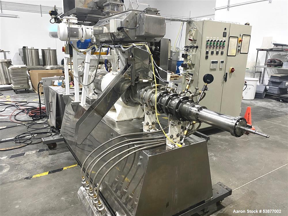Used Extru-Tech E-325 Single Screw Extruder – 150-800 Lbs/Hr