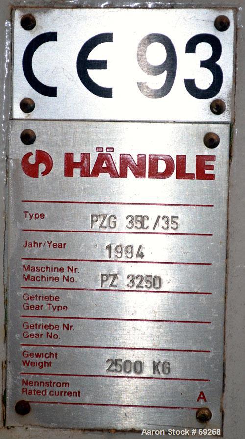 Unused- Handle Futura Combined De-Airing Extrusion Machine, Carbon Steel, Consisting Of: (1) Model MDVG 715B De-Airing Twin ...