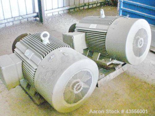 Unused JC Steele Pugmill and Extruder.Double tank vacuum unit, model 50PMS & 50EX.(2) 75 kW E motors.Used for manufacturing bricks, briquettes, pellets and shapes.Manufactured 2008.