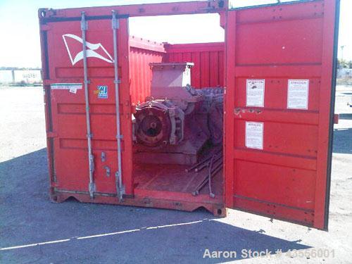 Unused JC Steele Pugmill and Extruder.Double tank vacuum unit, model 50PMS & 50EX.(2) 75 kW E motors.Used for manufacturing bricks, briquettes, pellets and shapes.Manufactured 2008.