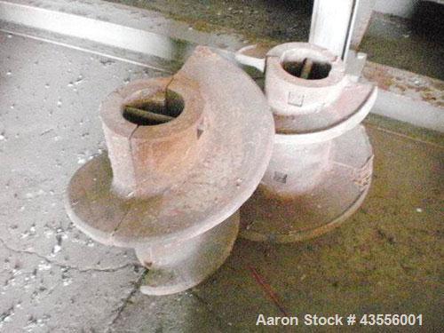 Unused JC Steele Pugmill and Extruder.Double tank vacuum unit, model 50PMS & 50EX.(2) 75 kW E motors.Used for manufacturing bricks, briquettes, pellets and shapes.Manufactured 2008.