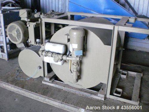 Unused JC Steele Pugmill and Extruder.Double tank vacuum unit, model 50PMS & 50EX.(2) 75 kW E motors.Used for manufacturing bricks, briquettes, pellets and shapes.Manufactured 2008.