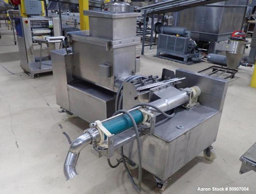 Used Fritz Extruder with Netzsch Fat / Butter Pump