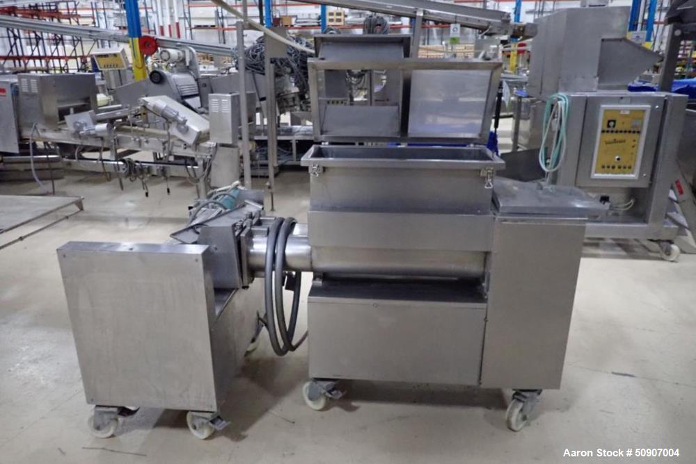Used Fritz Extruder with Netzsch Fat / Butter Pump