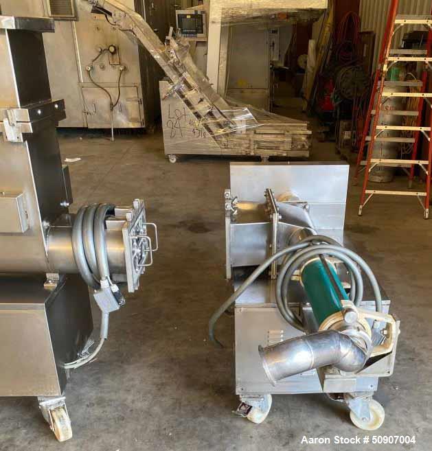Used Fritz Extruder with Netzsch Fat / Butter Pump