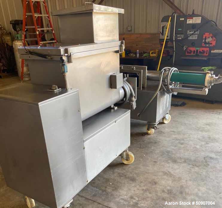 Used Fritz Extruder with Netzsch Fat / Butter Pump