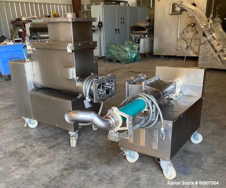 Used Fritz Extruder with Netzsch Fat / Butter Pump