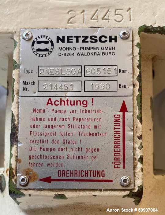 Used Fritz Extruder with Netzsch Fat / Butter Pump