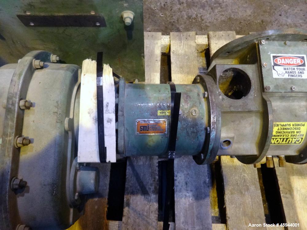 Used Starkey Machinery De-Airing System Consisting Of: (1) Starkey Machinery dual shaft paddle mixtruder, model SFM-66, 304 stainless steel. Non-jacketed trough 48" long x 24" wide x approximate 20" ...