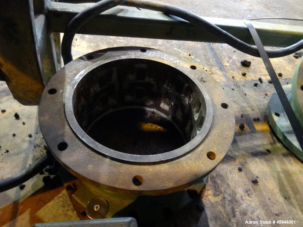 Used Starkey Machinery De-Airing System Consisting Of: (1) Starkey Machinery dual shaft paddle mixtruder, model SFM-66, 304 stainless steel. Non-jacketed trough 48" long x 24" wide x approximate 20" ...