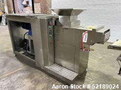 Used Twin Screw Extruder for Chiclets, Electrically Heated, 5" Screws, Food Processing