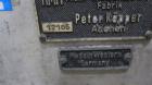 Used Stainless Steel AMK Ram Fed Extruder