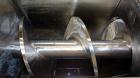 Used Bonnot Chopper/Extruder, 316/304 Stainless Steel. Non-jacketed trough 30
