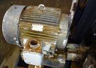 Used- Bonnot Chopper/Extruder, 316/304 Stainless Steel. Non-jacketed trough 30