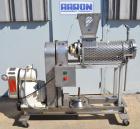 Used- Bonnot Type Extruder, Approximately 5 to 1 L/D Ratio, 304 Stainless Steel. Approximately 5-3/4