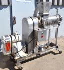 Used- Bonnot Type Extruder, Approximately 5 to 1 L/D Ratio, 304 Stainless Steel. Approximately 5-3/4