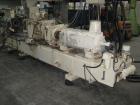 Used Clextral BC82 Twin Screw Food Cooking Extruder, built 1988. Stainless steel on contact parts, capacity for breakfast cereals approximately 1100 lbs/hour (500 kg/h), capacity for animal food appr...