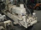 Used Clextral BC82 Twin Screw Food Cooking Extruder, built 1988. Stainless steel on contact parts, capacity for breakfast cereals approximately 1100 lbs/hour (500 kg/h), capacity for animal food appr...