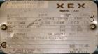 Used Extru-Tech Inline Extruder, Model E750-PDU-PT03-EX-300. Approximately 10’’ diameter 400 series stainless steel tapered screw. 316 Stainless steel jacketed feed section 10’’ x 8-3/4’’, no hopper....